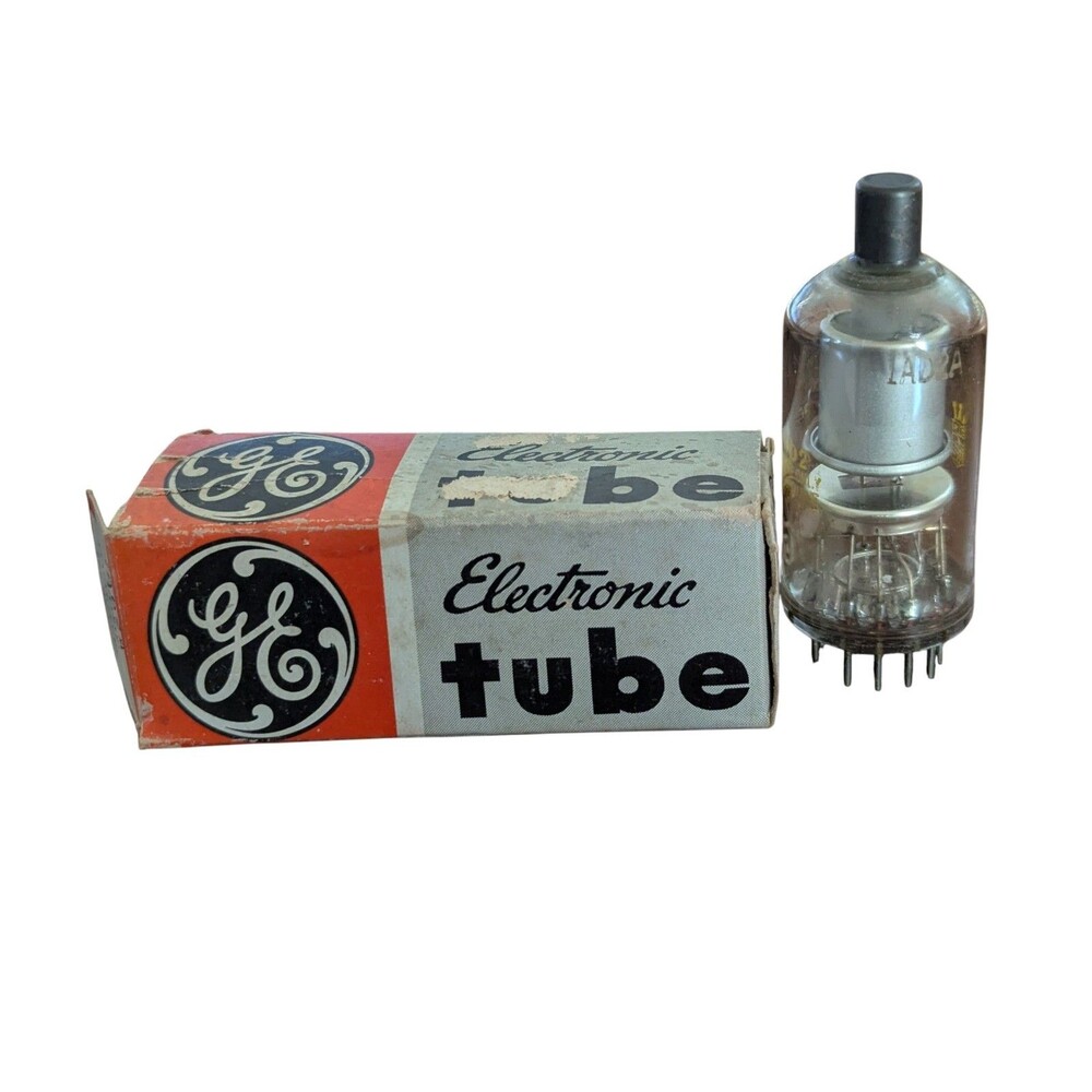 Vintage General Electric 1AD2A Radio Half Wave Rectifier Audio Vacuum Tube